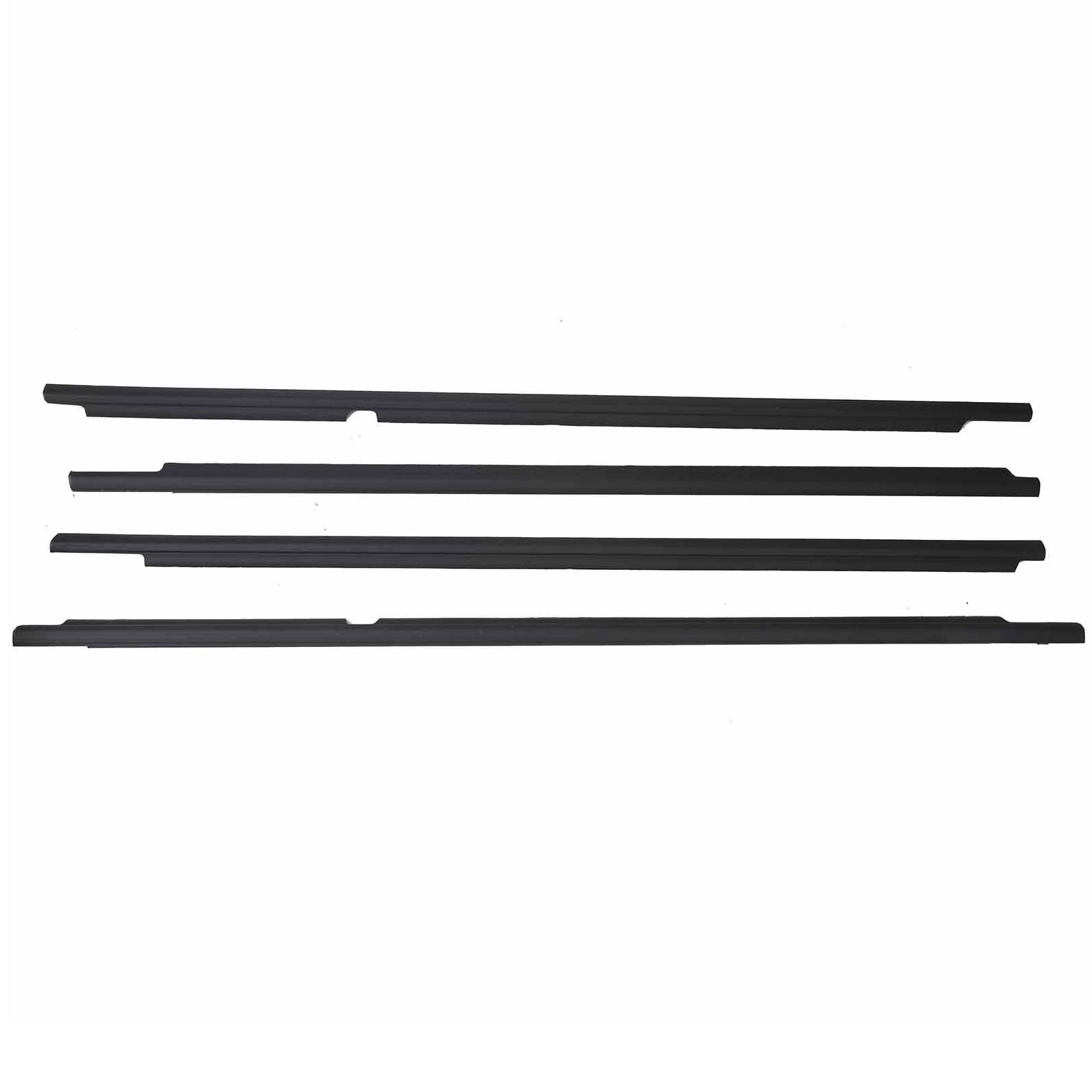 Black Weatherstrips Suitable For Toyota LandCruiser 100 105 Series Side Door 4pc
